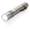 Rechargeable 3W flashlight grey | No Branding | not available | not available