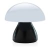 Luming RCS recycled plastic USB re-chargeable table lamp black | No Branding | not available | not available