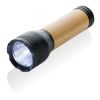 Lucid 3W RCS certified recycled plastic & bamboo torch black-brown | No Branding | not available | not available