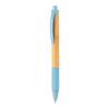 Bamboo & wheat straw pen blue | No Branding | not available | not available