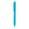 X9 solid pen with silicone grip blue | No Branding | not available | not available