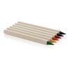 Micki GRS infinity 6pc colouring pencil set white | No Branding