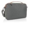 Impact AWARE™ 300D two tone deluxe 15.6" laptop bag Charcoal Grey | No Branding | not available | not available