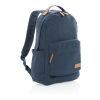 Impact AWARE™ 16 oz. recycled canvas backpack blue | No Branding | not available | not available | not available