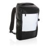 PU high visibility easy access 15.6" laptop backpack black | No Branding | not available | not available