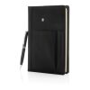 Refillable notebook and pen set black | No Branding | not available | not available