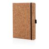 Cork hardcover notebook A5 brown | No Branding | not available | not available