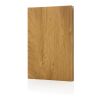 Kavana wood print A5 notebook brown | No Branding | not available | not available