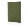 Impact Aware™ A5 notebook with magnetic closure green | No Branding | not available | not available