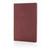 Salton luxury kraft paper notebook A5 cherry red | No Branding | not available | not available