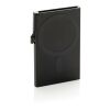 Standard aluminium RFID magnetic phone cardholder black | No Branding | not available | not available
