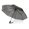 21" Impact AWARE™ RPET 190T Pongee dual colour mini umbrella silver | No Branding | not available | not available