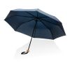 20.5" Impact AWARE RPET 190T Pongee bamboo umbrella navy | No Branding | not available | not available