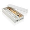 FSC® Deluxe mikado/domino in wooden box White | No Branding | not available | not available