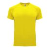 Bahrain short sleeve men's sports t-shirt Standard | Yellow | roly-M | No Branding | not available | not available | not available