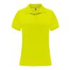 Monzha short sleeve women's sports polo Standard | Fluor Yellow | roly-M | No Branding | not available | not available | not available