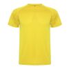 Montecarlo short sleeve men's sports t-shirt Standard | Yellow | roly-L | No Branding | not available | not available | not available