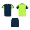 Juve unisex sports set Fluor Green-Navy Blue | XL