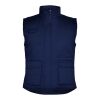 Amanzor multi-purpose workwear bodywarmer with high neck Standard | Navy Blue | M | No Branding | not available | not available | not available