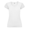 Victoria short sleeve women's v-neck t-shirt Standard | White | roly-L | No Branding | not available | not available | not available