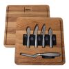 BOSKA Ultimate Cheese Set Small Copenhagen brown-steel