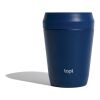 Topl Recycled Steel To Go Tumbler Patented 360 Lid 235ml navy | No Branding | not available | not available