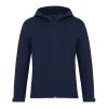 Iqoniq Makalu women recycled polyester soft shell jacket navy | XXS | No Branding | not available | not available | not available