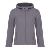 Iqoniq Makalu women recycled polyester soft shell jacket vulcano heather grey | S | No Branding | not available | not available | not available