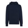 Iqoniq Yoho recycled cotton relaxed hoodie navy | S | No Branding | not available | not available | not available