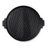 VINGA Monte Ardoise grill griddle, 30cm black | No Branding | not available | not available