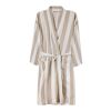 VINGA Ornos GRS hammam robe S/M beige-white | No Branding | not available | not available | not available