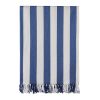 VINGA Ornos GRS recycled cotton hammam towel blue-white | No Branding | not available | not available | not available