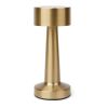 VINGA Maris RCS recycled ABS table lamp golden | No Branding | not available | not available