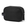VINGA Marlow RCS recycled polyester toiletry bag black | No Branding | not available | not available
