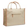 VINGA Bosler RCS recycled canvas tote brown | No Branding | not available | not available
