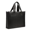 VINGA Bermond RCS recycled PU tote bag black | No Branding | not available | not available