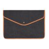 VINGA Bosler GRS recycled canvas 14" laptop sleeve black | No Branding | not available | not available