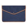 VINGA Bosler GRS recycled canvas 16" laptop sleeve navy | No Branding | not available | not available