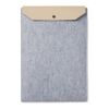 VINGA Albon GRS recycled felt 14" laptop sleeve grey | No Branding | not available | not available