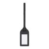 VINGA Baltimore RCS recycled polyester luggage tag black | No Branding | not available | not available