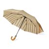 VINGA Bosler AWARE™ recycled pet 21" foldable umbrella brown | No Branding | not available | not available