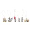 Set of 6 Xmas decoration multicolour | No Branding | not available | not available | not available
