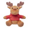 Plush reindeer with hoodie red | No Branding | not available | not available | not available