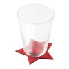 RPET 4 felt coaster set red | No Branding | not available | not available | not available
