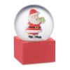 Small snow ball glass ornament red | No Branding | not available | not available | not available