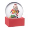 Snow ball glass ornament red | No Branding | not available | not available | not available