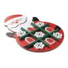 Christmas wooden tic tac toe red | No Branding | not available | not available