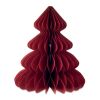 Paper Xmas tree decoration red | No Branding | not available | not available | not available