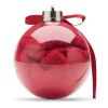 Santa socks in bauble ornament red