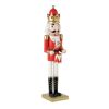 Large wooden nutcracker red